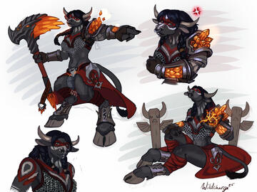 Doodle sheet Caliban Doodle sheet Caliban